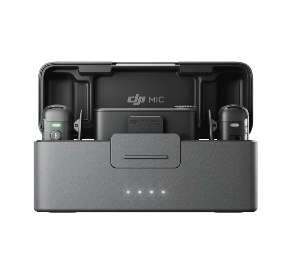 DJI Mic 2 (2 TX + 1 RX + Charging Case), Стандартная комплектация, Доступные цвета уточним — фото 1