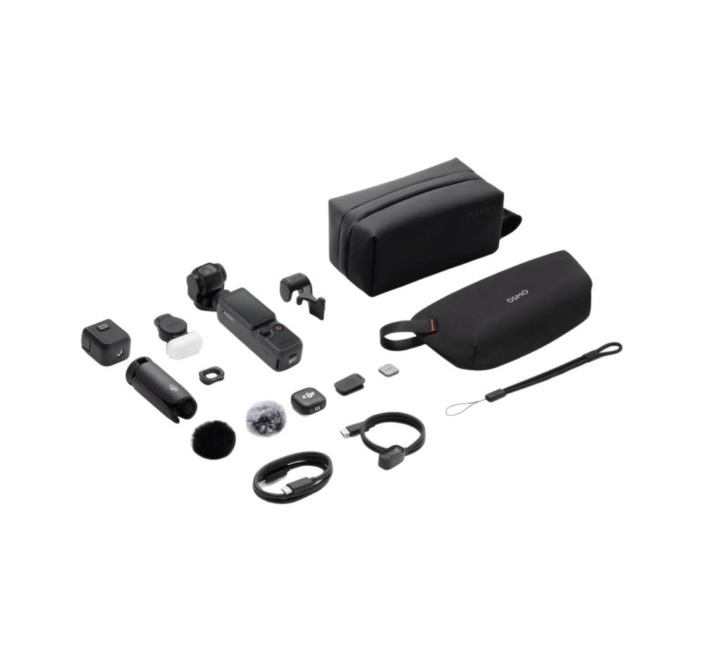 DJI Osmo 4 Pocket (Creator Combo) Black — Black
