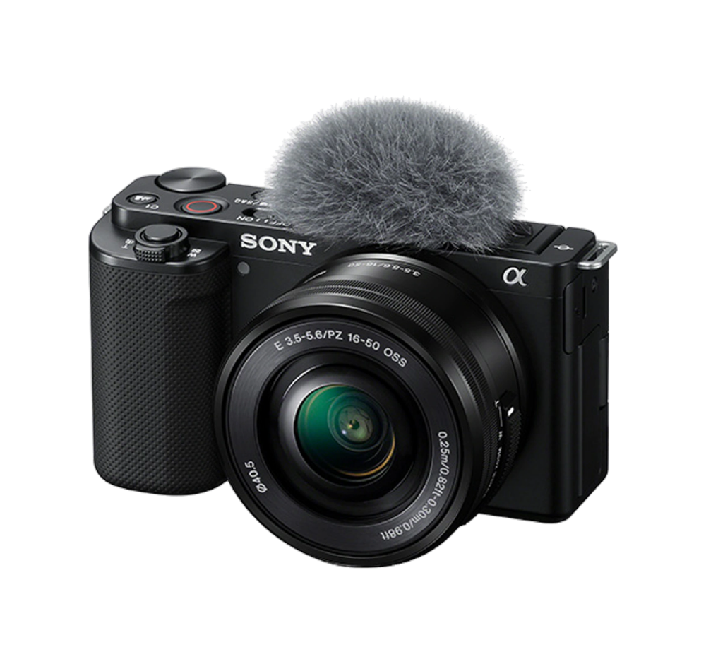 Sony ZV-E10 Mirrorless Camera Kit 16-50 MM, Стандартная комплектация, Доступные цвета уточним — фото 1