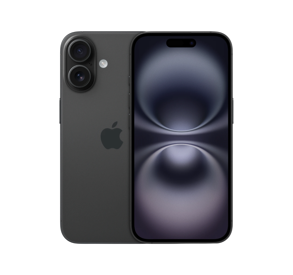 iPhone 16 (Без RuStore), 128 ГБ · SIM + eSIM, Black — фото 1