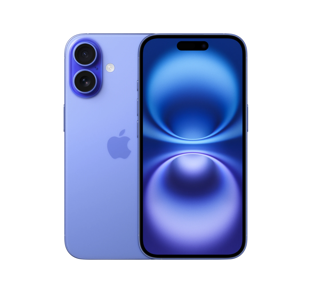 iPhone 16 (Без RuStore), 256ГБ · SIM + eSIM, Ultramarine — фото 1