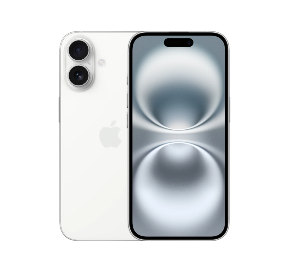 iPhone 16 (Без RuStore), 256ГБ · SIM + eSIM, White — фото 1