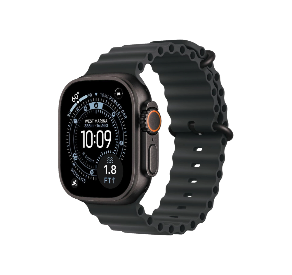 AW Ultra 3 (2025) — Black Ti Black Ocean Band